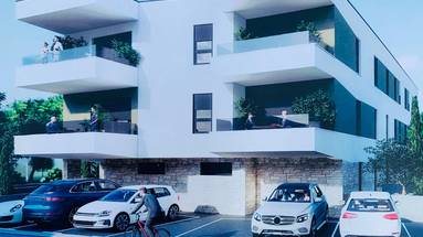 Istria, Medulin, NOWO WYBUDOWANE mieszkanie z dwiema sypialniami w centrum 54m2 - B2
