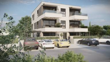 Istria, Banjole - trzypokojowe mieszkanie S2 z ogrodem 70,75 m2, 84,17 m2 - NOWOŚC