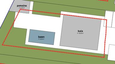 Istra, Medulin, građevinsko zemljište u mirnom naselju 687 m2