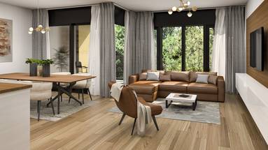 Ribnjak, luksusowy nowy budynek, mieszkanie z trzema sypialniami 104,30 m2