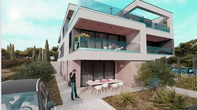 Pula, Sijana - topowy projekt mieszkaniowy NOWY BUDYNEK, PENTHOUSE A4 160,77 m2