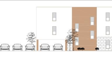 Pula, blízko - trojizbový byt na prízemí so záhradou 96,66 m2, 64,55 m2