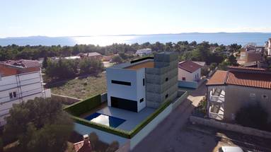 Zadar, Vir, 4-pokojowe mieszkanie 170m2 na parterze, NOWO WYBUDOWANE
