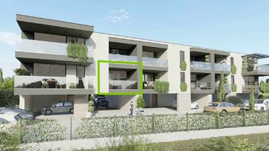 Istria, Pula, A2 trojizbový byt na prvom poschodí vo výstavbe