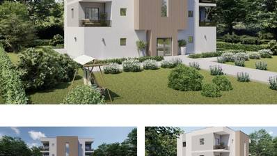 Istria, PoreĘ, nowoczesny nowy budynek z 5 mieszkaniami